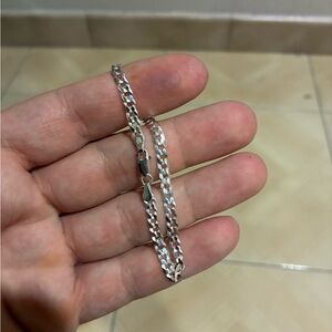 Silver Cuban Bracelet